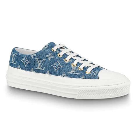 louis vuitton stellar sneaker blue|Louis Vuitton women's escale stellar.